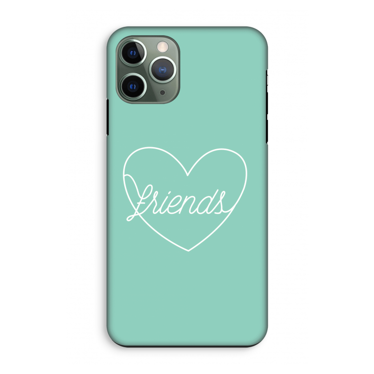 Friends heart pastel: iPhone 11 Pro Tough Case