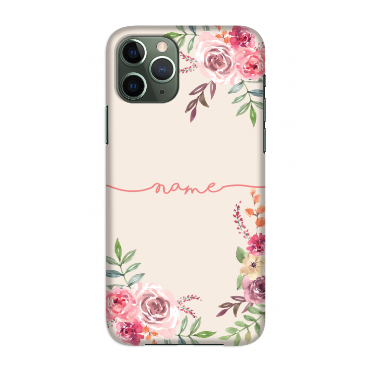 Rozen: Volledig geprint iPhone 11 Pro Hoesje