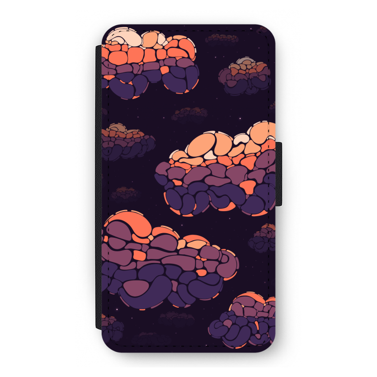 Patroon Wolken: iPhone 11 Pro Flip Hoesje