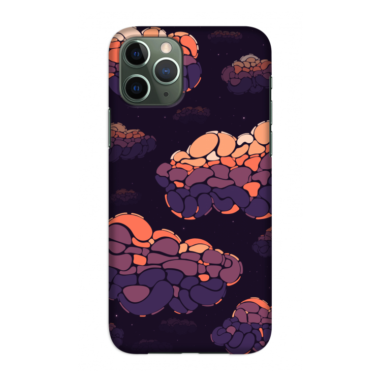Patroon Wolken: Volledig geprint iPhone 11 Pro Hoesje