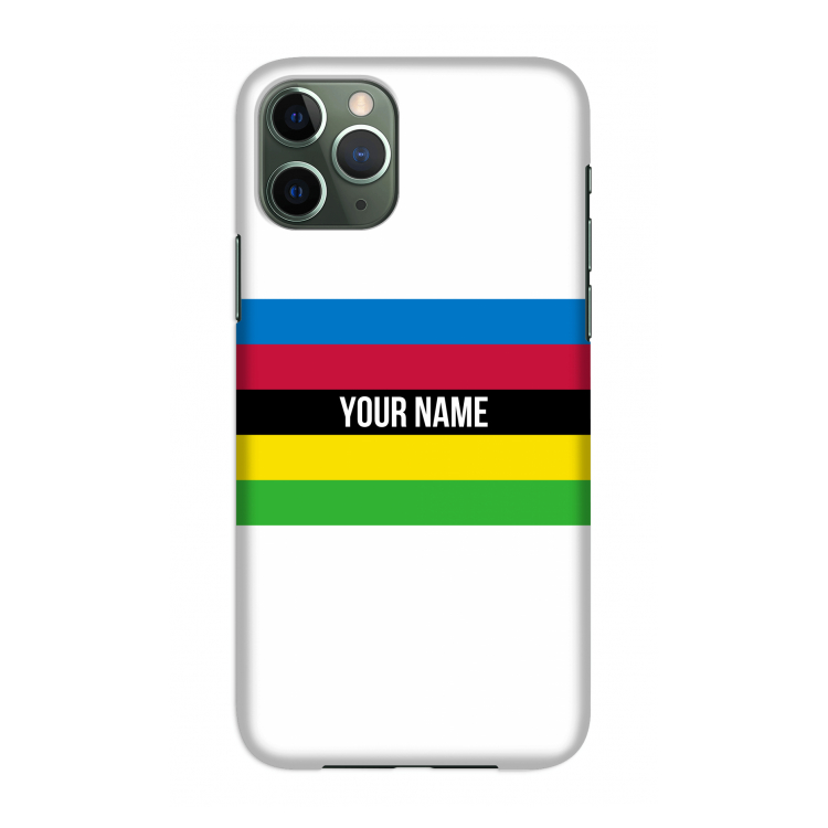WK Wielrennen: Volledig geprint iPhone 11 Pro Hoesje