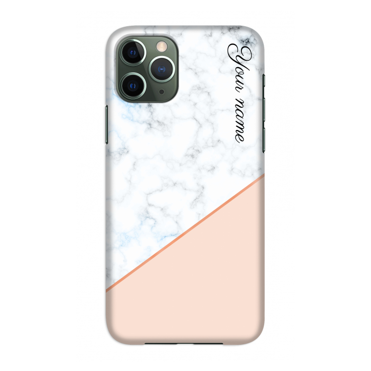 Marmer in stijl: Volledig geprint iPhone 11 Pro Hoesje
