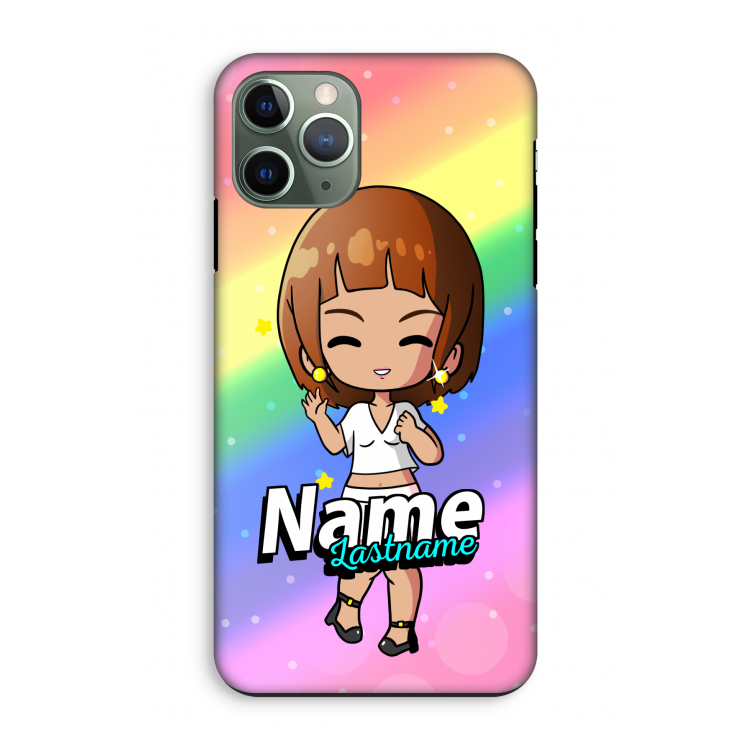 Chibi Maker vrouw: iPhone 11 Pro Tough Case
