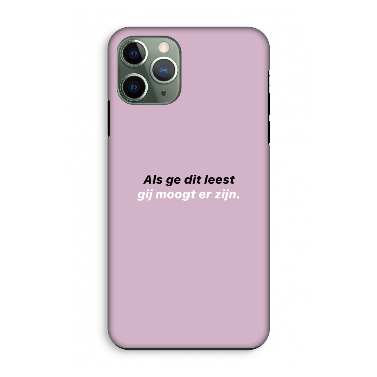 gij moogt er zijn: iPhone 11 Pro Tough Case