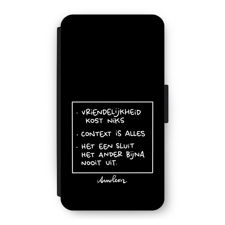 Mijn Motto's: iPhone 11 Pro Flip Hoesje