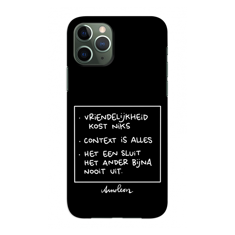 Mijn Motto's: Volledig geprint iPhone 11 Pro Hoesje