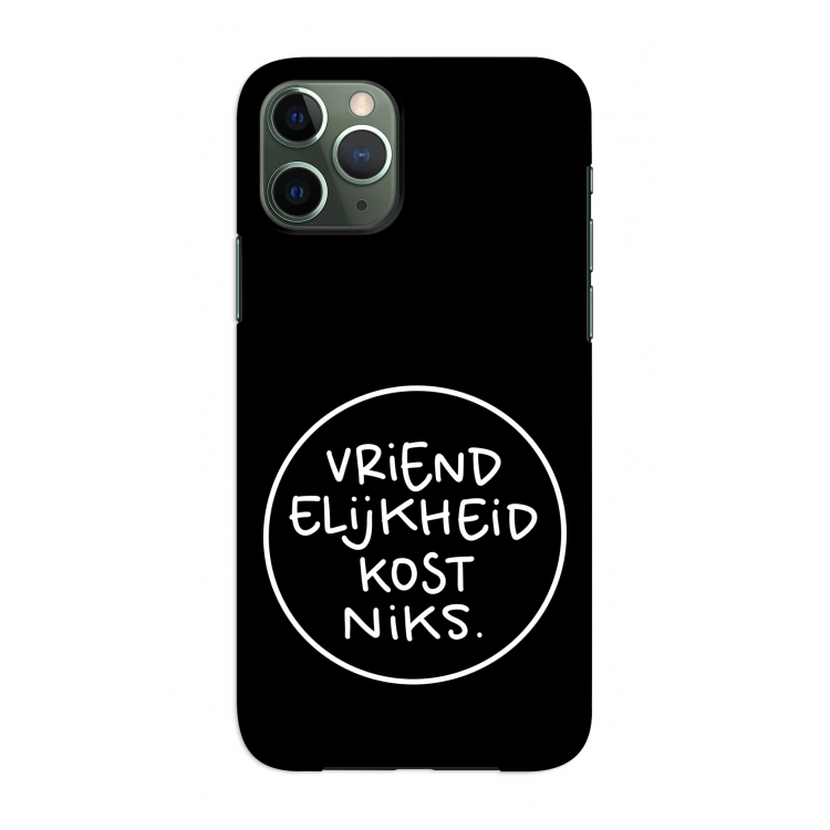 Vriendelijkheid: Volledig geprint iPhone 11 Pro Hoesje