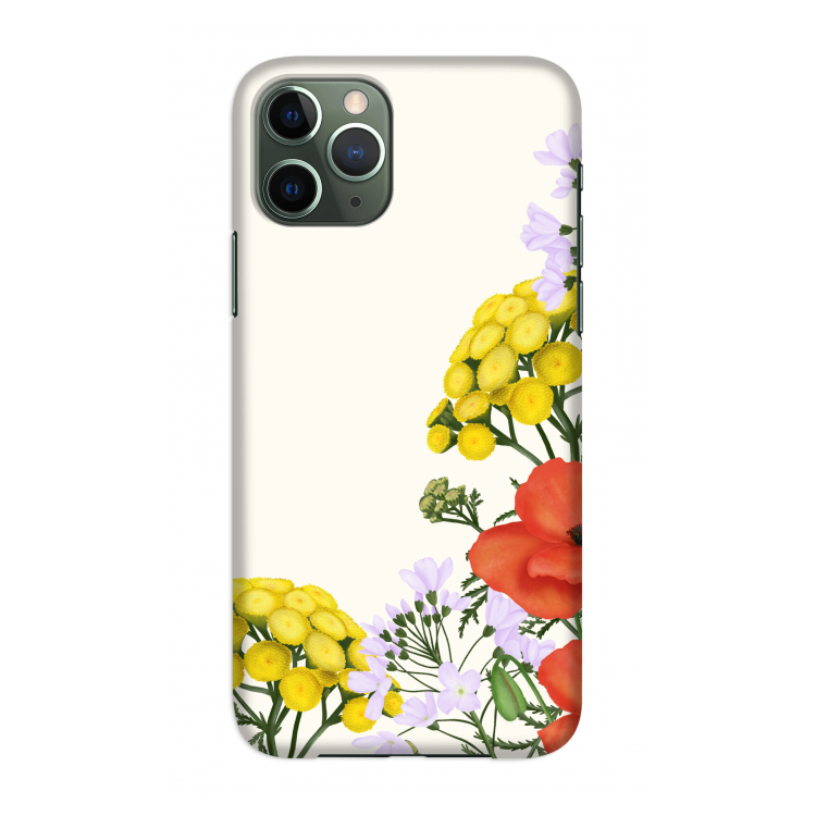 Wilde bloemen: Volledig geprint iPhone 11 Pro Hoesje