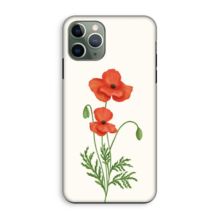 Red poppy: iPhone 11 Pro Tough Case