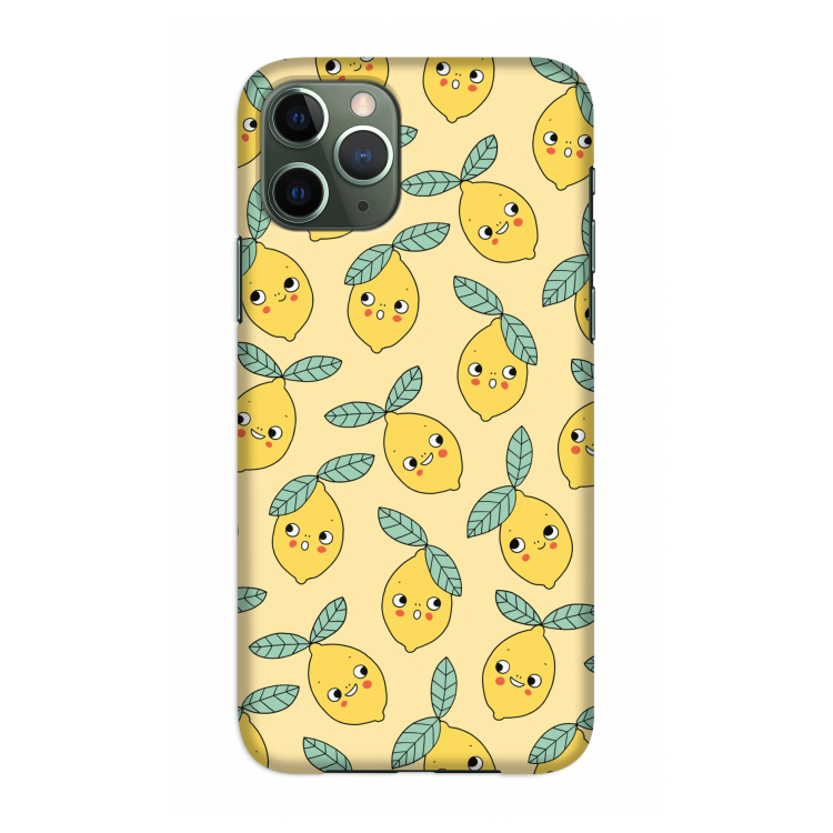 Citroenen: Volledig geprint iPhone 11 Pro Hoesje