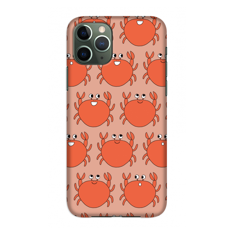 Krab: Volledig geprint iPhone 11 Pro Hoesje