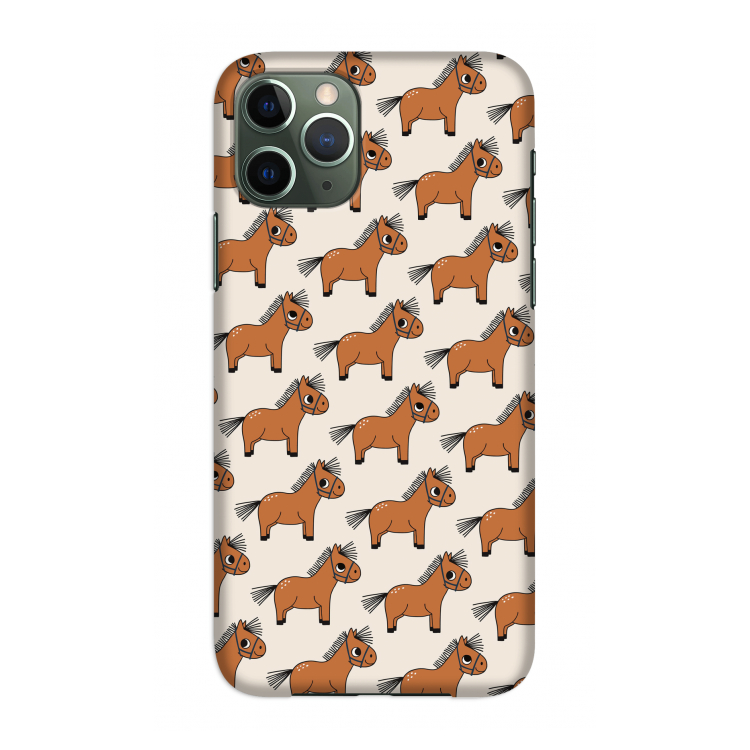 Pony: Volledig geprint iPhone 11 Pro Hoesje