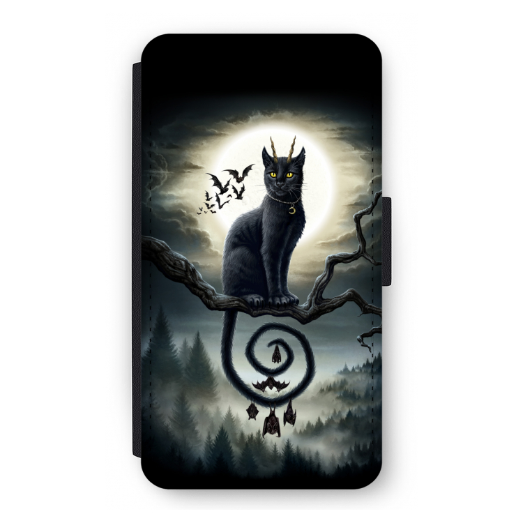 Moonlight Companions: iPhone 11 Pro Flip Hoesje