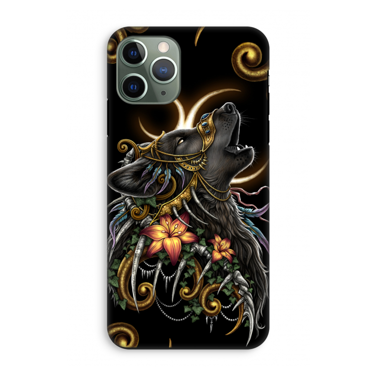 Huilende Wolf: iPhone 11 Pro Tough Case