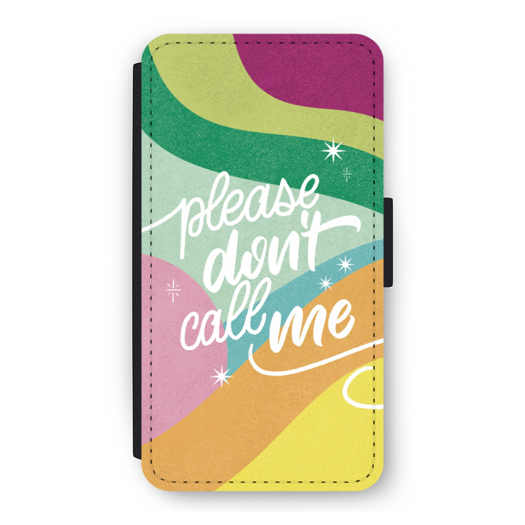 Don't call: iPhone 11 Pro Flip Hoesje