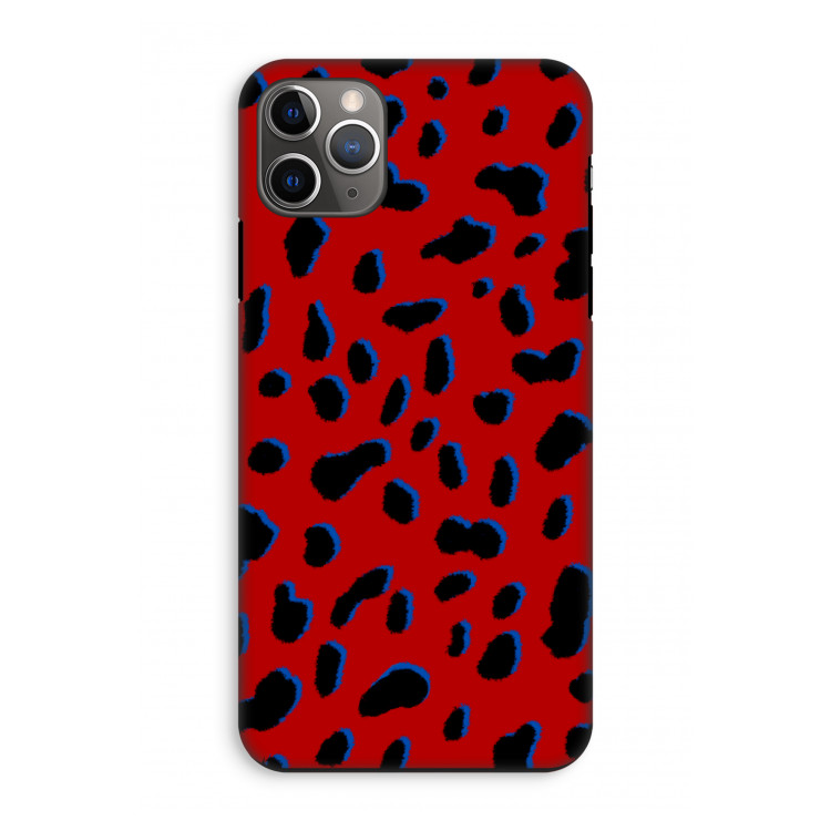 Red Leopard: iPhone 11 Pro Max Tough Case