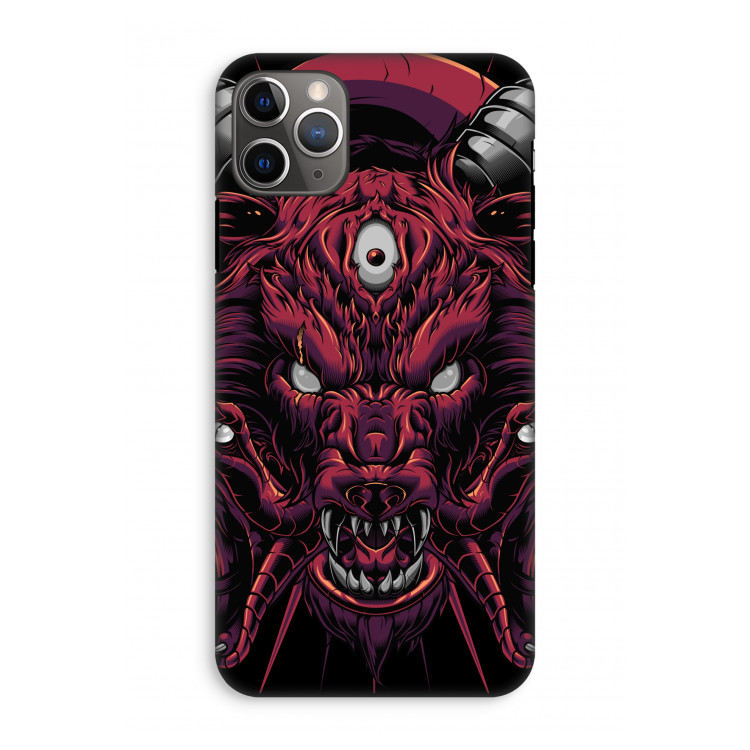 Hell Hound and Serpents: iPhone 11 Pro Max Tough Case