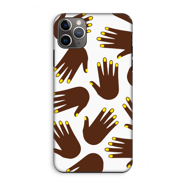 Hands dark: iPhone 11 Pro Max Tough Case