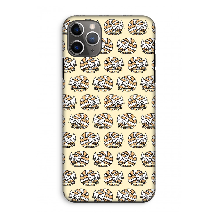 Slapende poes: iPhone 11 Pro Max Tough Case