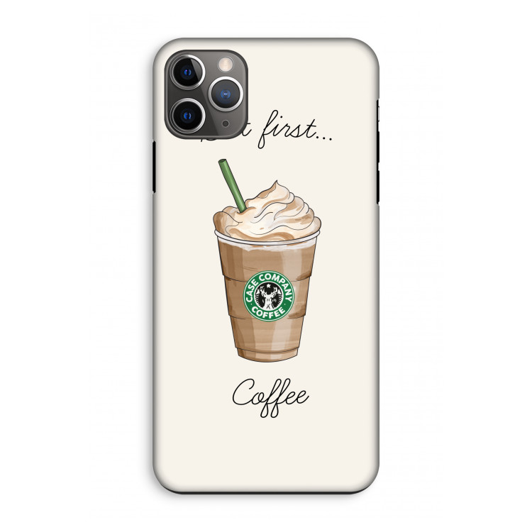 CaseCompany But first coffee: iPhone 11 Pro Max Tough Case