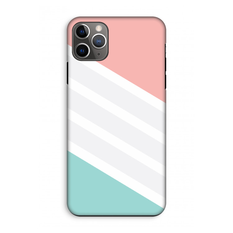 Strepen pastel: iPhone 11 Pro Max Tough Case