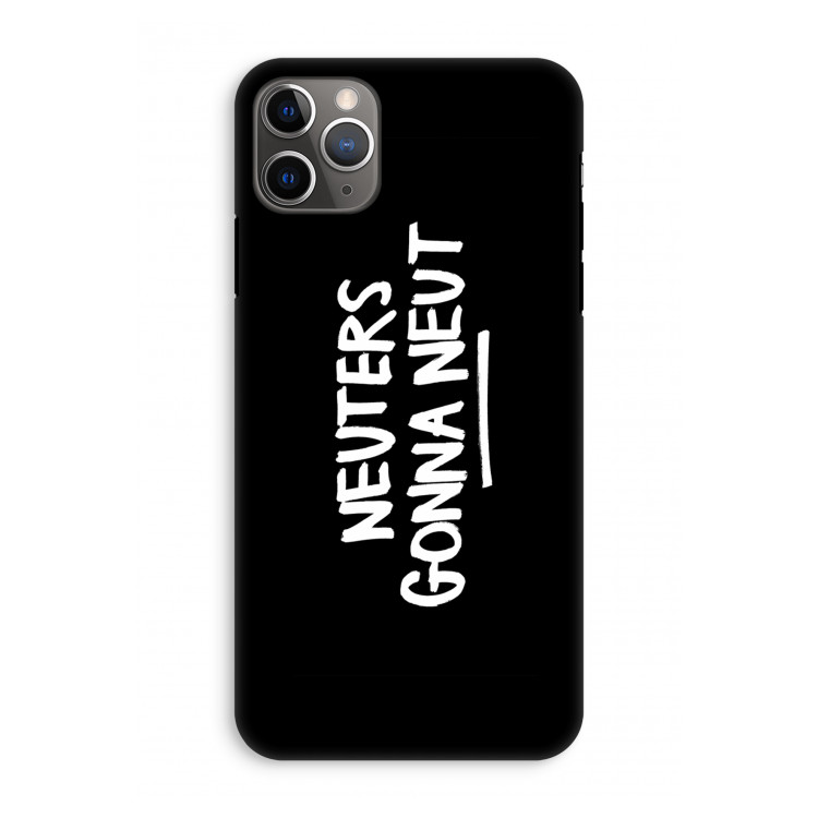 Neuters (zwart): iPhone 11 Pro Max Tough Case