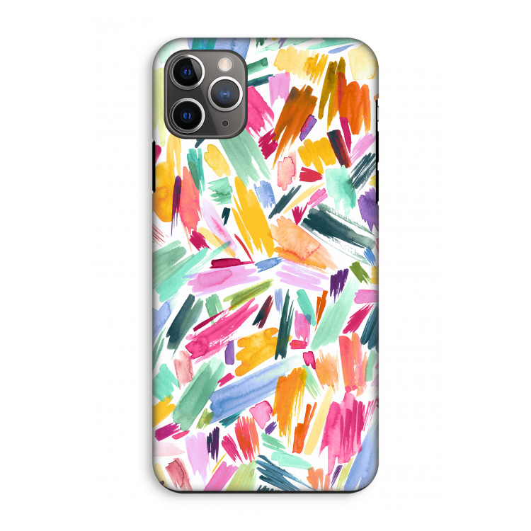 Watercolor Brushstrokes: iPhone 11 Pro Max Tough Case