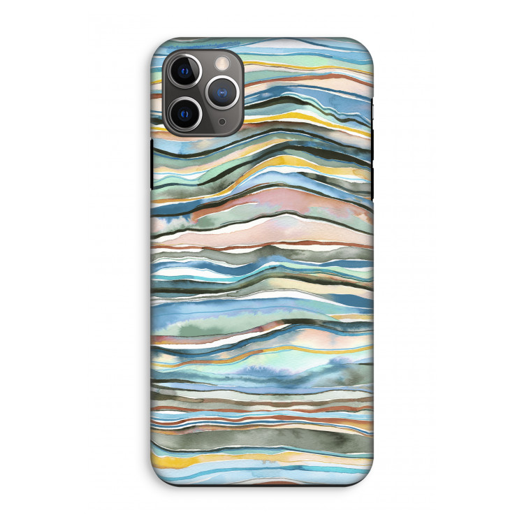 Watercolor Agate: iPhone 11 Pro Max Tough Case