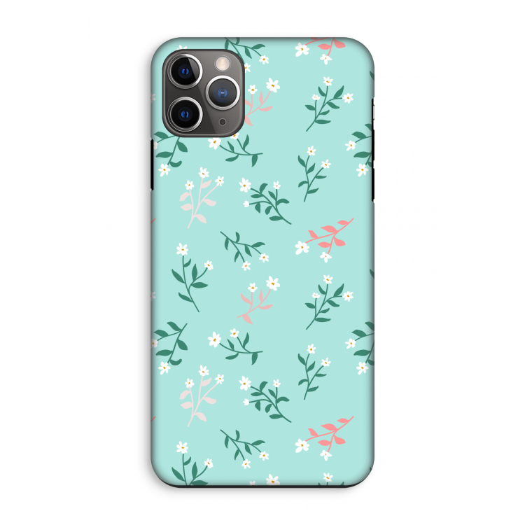Small white flowers: iPhone 11 Pro Max Tough Case