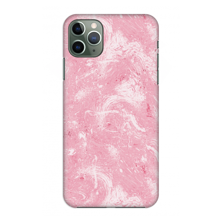 Abstract Painting Pink: Volledig geprint iPhone 11 Pro Max Hoesje