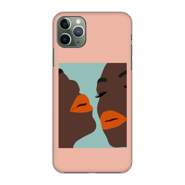 Orange lips: Volledig geprint iPhone 11 Pro Max Hoesje