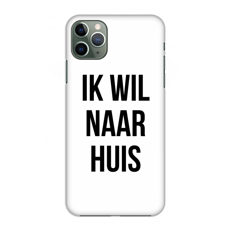 Ik wil naar huis: Volledig geprint iPhone 11 Pro Max Hoesje