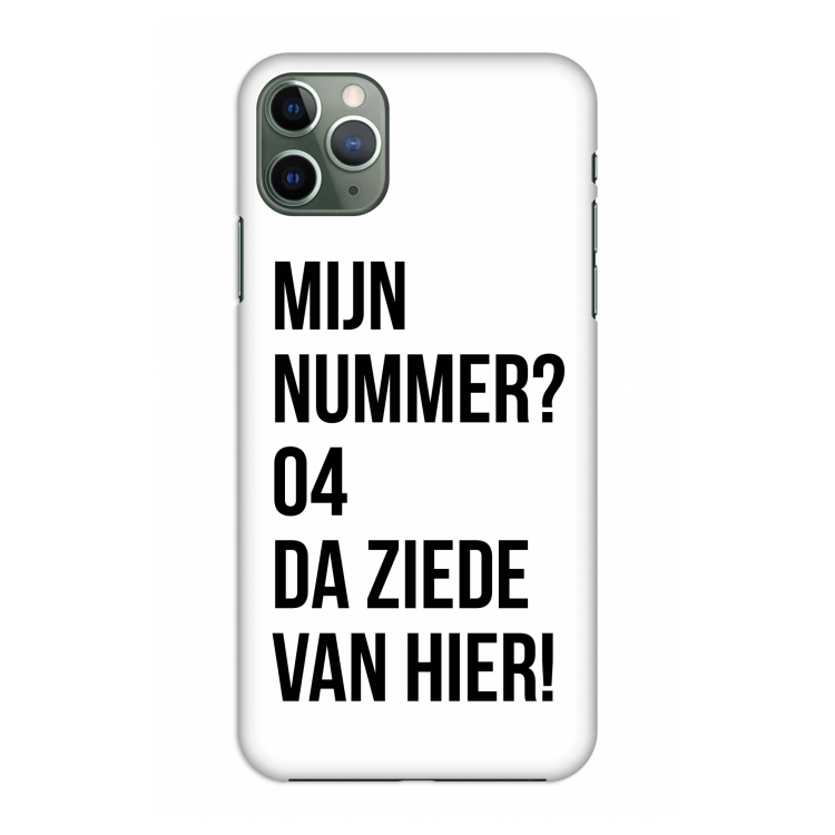 CaseCompany Da ziede van hier: Volledig geprint iPhone 11 Pro Max Hoesje