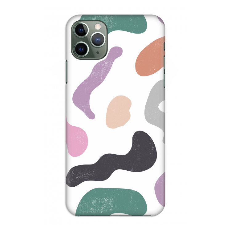 Memphis Shapes: Volledig geprint iPhone 11 Pro Max Hoesje