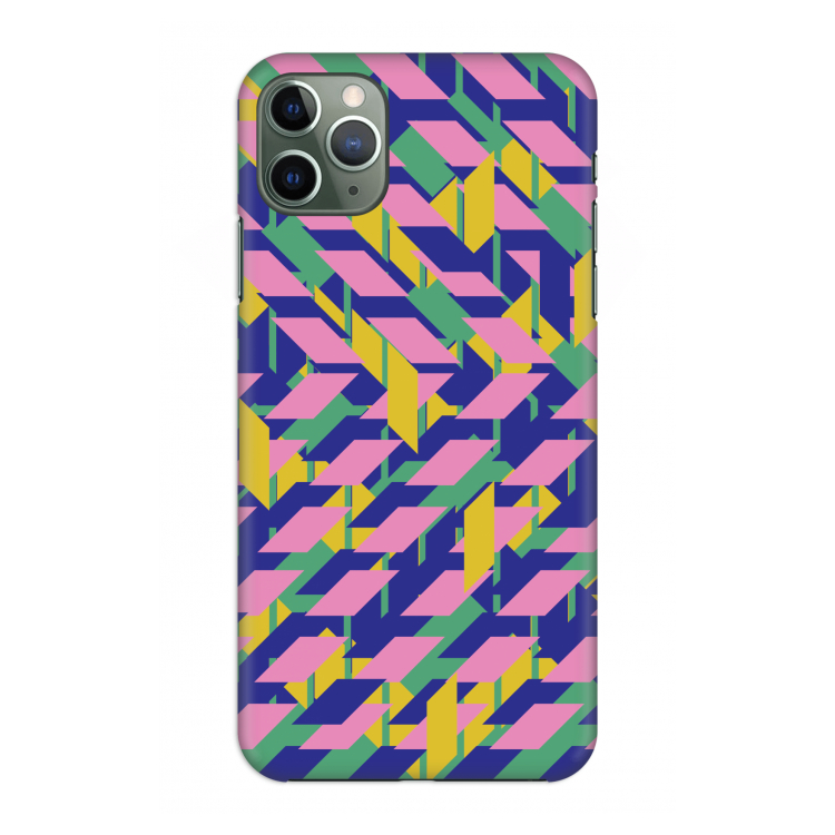 Skew Blush 1: Volledig geprint iPhone 11 Pro Max Hoesje