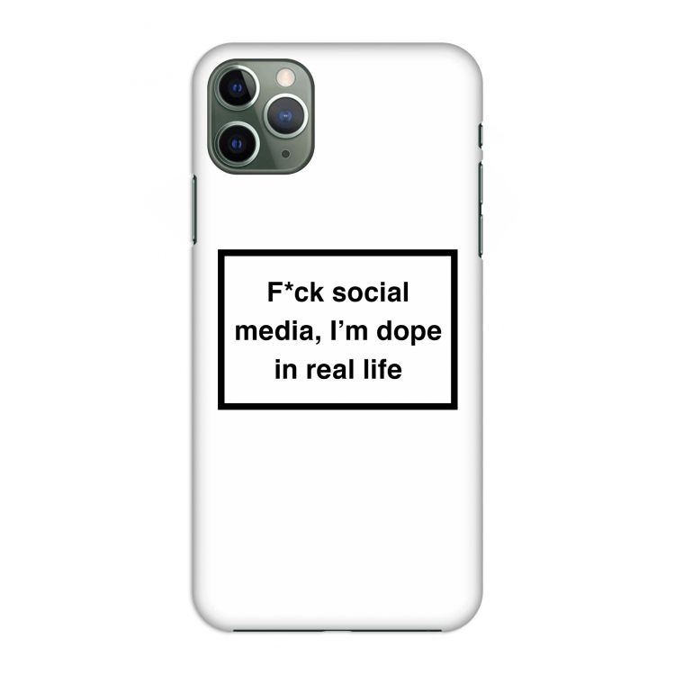 I'm dope: Volledig geprint iPhone 11 Pro Max Hoesje