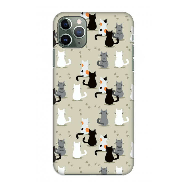 Katten: Volledig geprint iPhone 11 Pro Max Hoesje