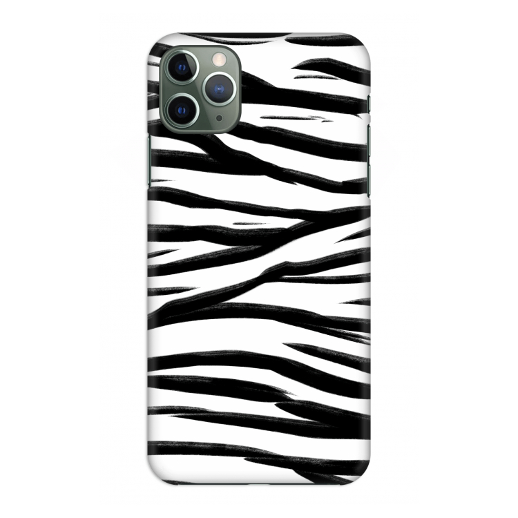Zebra pattern: Volledig geprint iPhone 11 Pro Max Hoesje