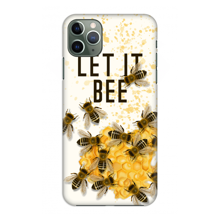 Let it bee: Volledig geprint iPhone 11 Pro Max Hoesje