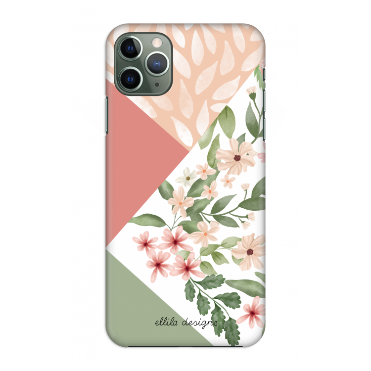 Sweet heaven geometrics: Volledig geprint iPhone 11 Pro Max Hoesje