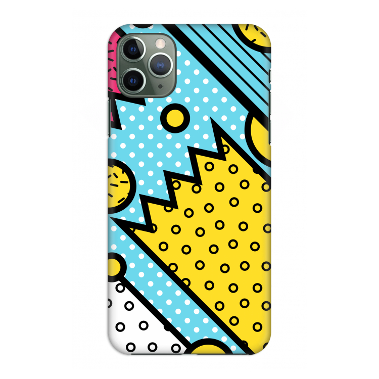 Pop Art #1: Volledig geprint iPhone 11 Pro Max Hoesje