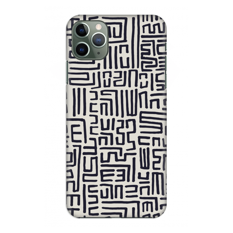 Moroccan Print: Volledig geprint iPhone 11 Pro Max Hoesje
