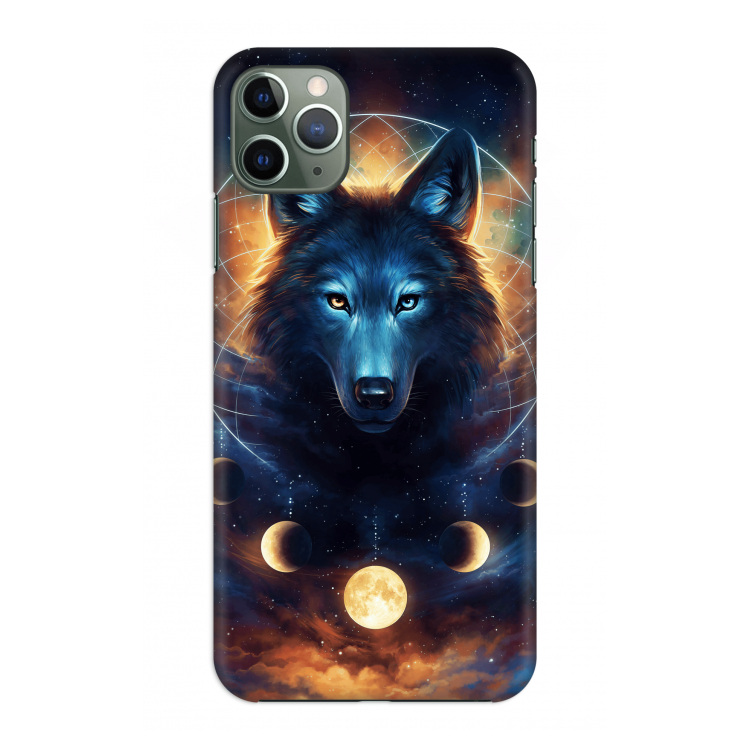 Wolf Dreamcatcher: Volledig geprint iPhone 11 Pro Max Hoesje