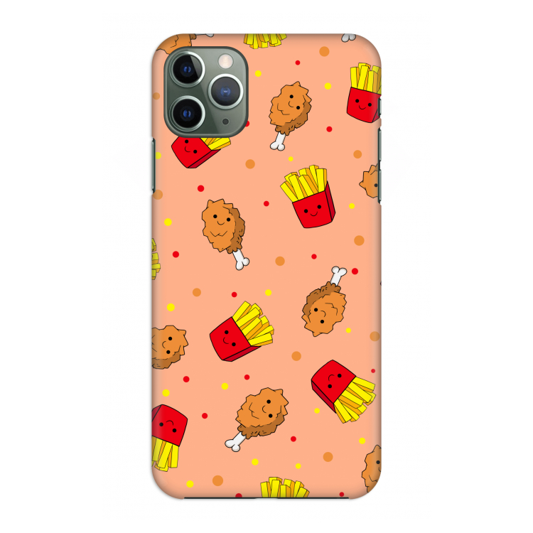 CaseCompany Chicken 'n Fries: Volledig geprint iPhone 11 Pro Max Hoesje