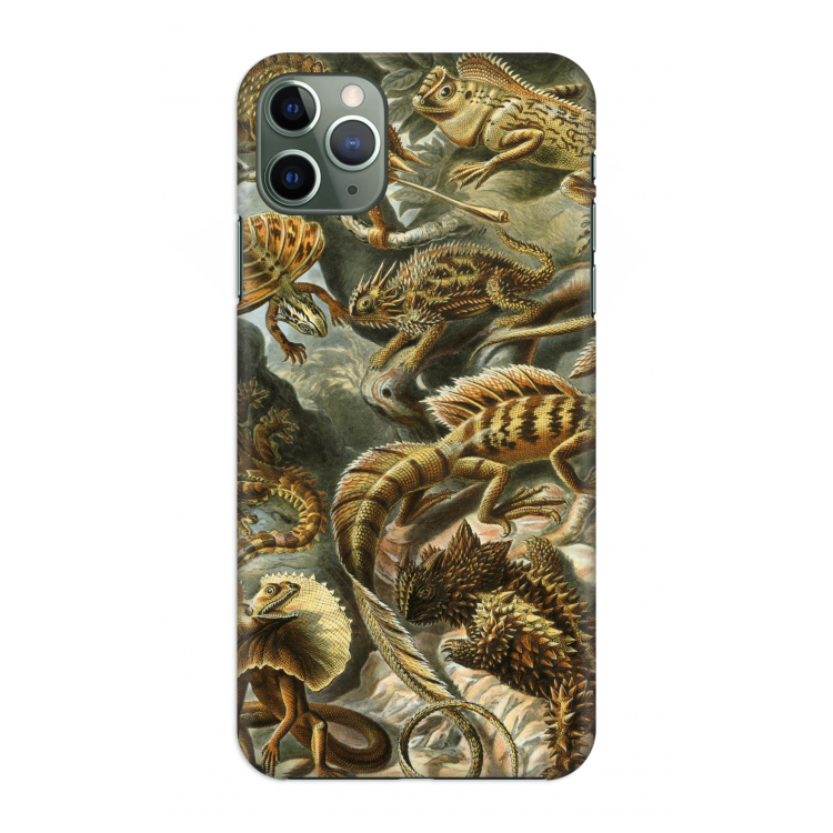 CaseCompany Haeckel Lacertilia: Volledig geprint iPhone 11 Pro Max Hoesje
