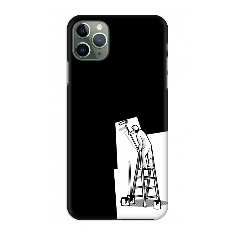 Musketon Painter: Volledig geprint iPhone 11 Pro Max Hoesje