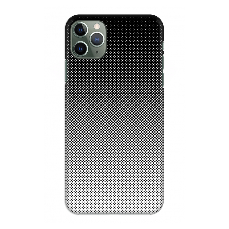 Musketon Halftone: Volledig geprint iPhone 11 Pro Max Hoesje