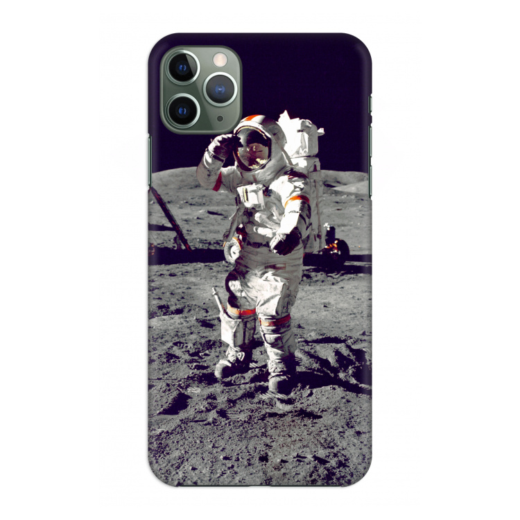 Spaceman: Volledig geprint iPhone 11 Pro Max Hoesje