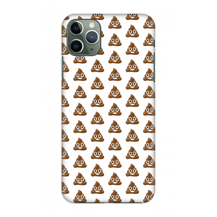 Poop emoji: Volledig geprint iPhone 11 Pro Max Hoesje