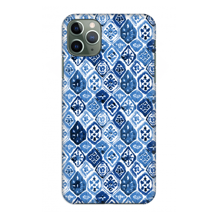 CaseCompany Blauw motief: Volledig geprint iPhone 11 Pro Max Hoesje